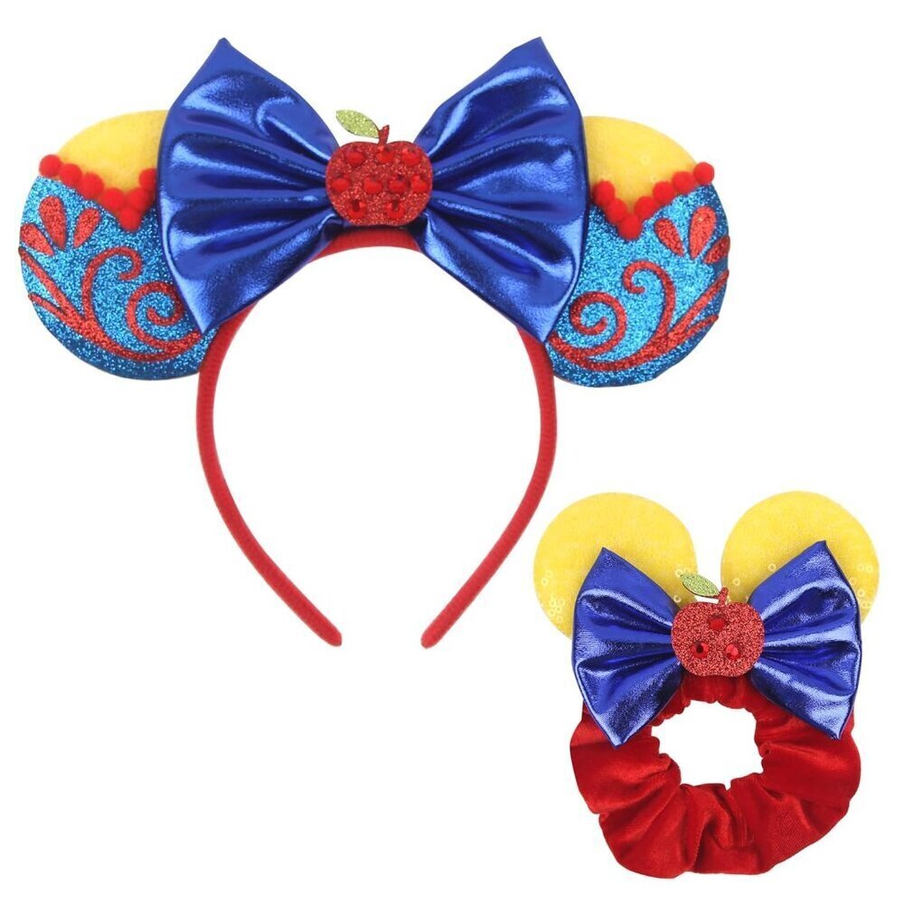 Mouse Ears Headband and Scrunchies Cotton Costume Accessory for Women